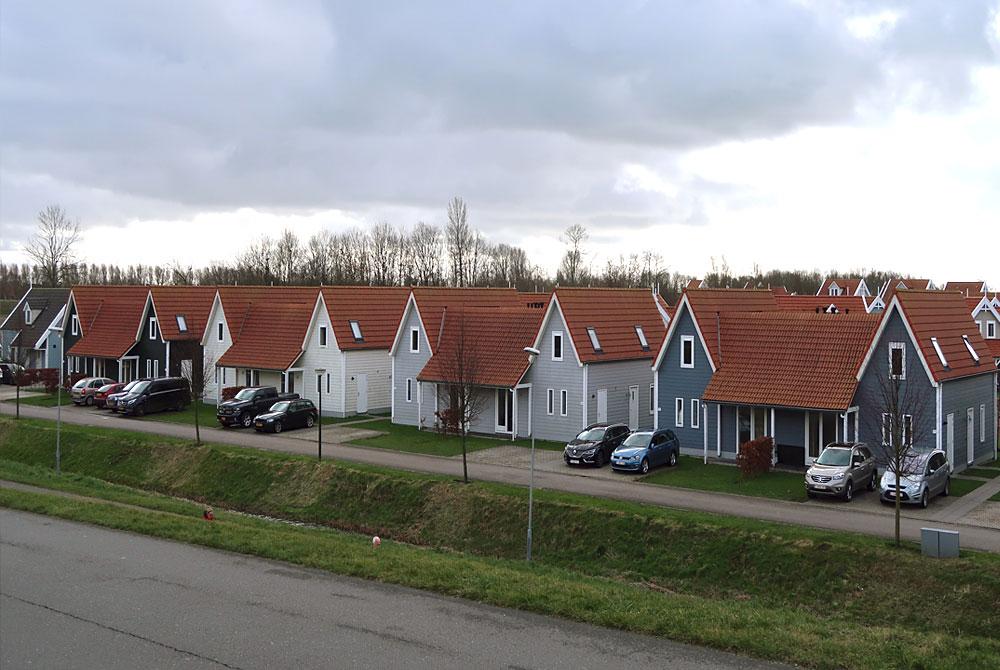 Moderne huisjes op Vakantiepark, Resort AquaStaete 
