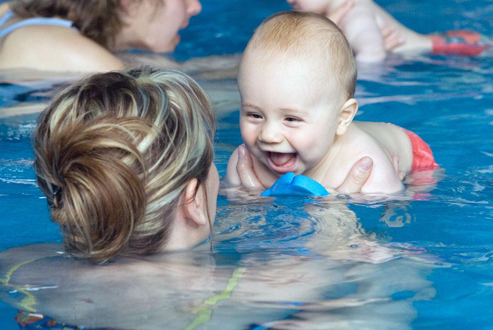 Babyzwemmen bij Landal