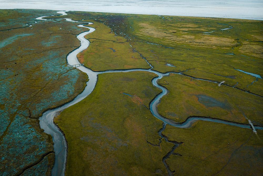 Ameland vanuit de lucht