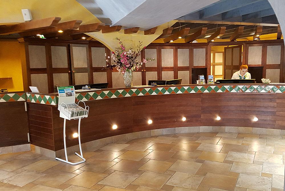 Receptie, Vakantiepark De Krim