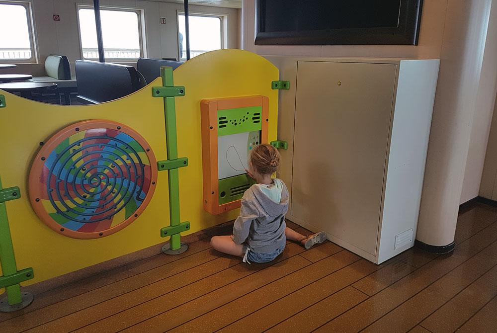 Kinderen op de boot, Vakantiepark De Krim