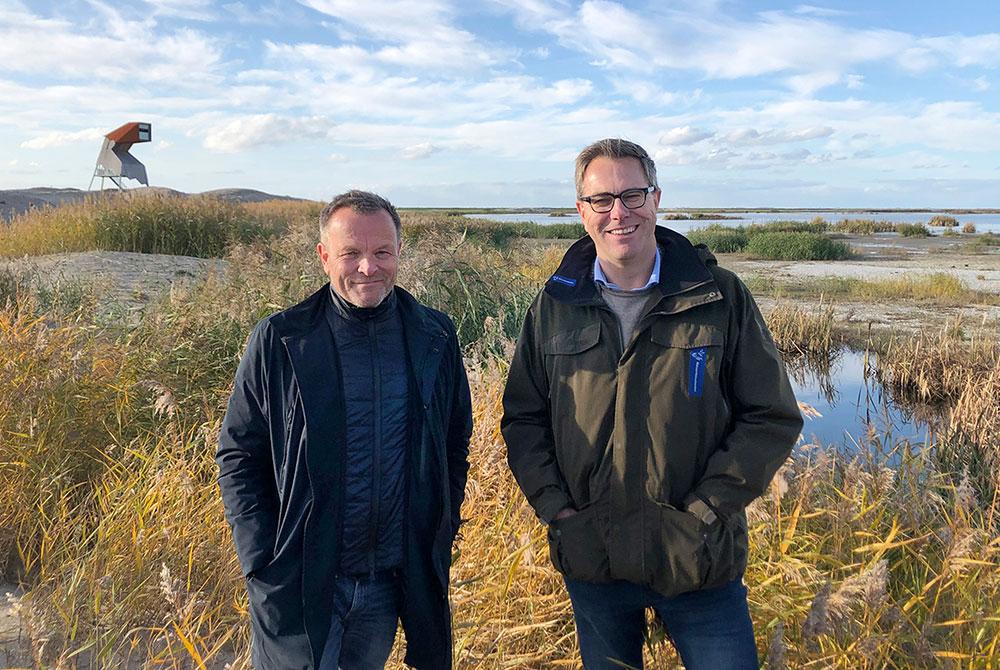 Dirk Anbeek en Marc van den Tweel Landal Marker Wadden