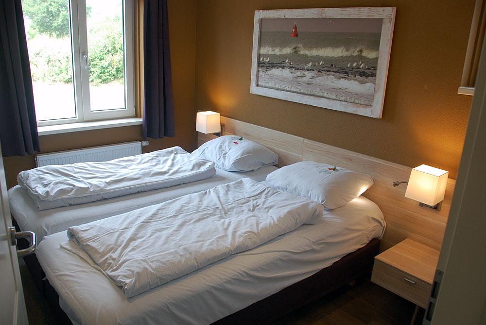 Slaapkamer in de familievilla, Vakantiepark De Krim