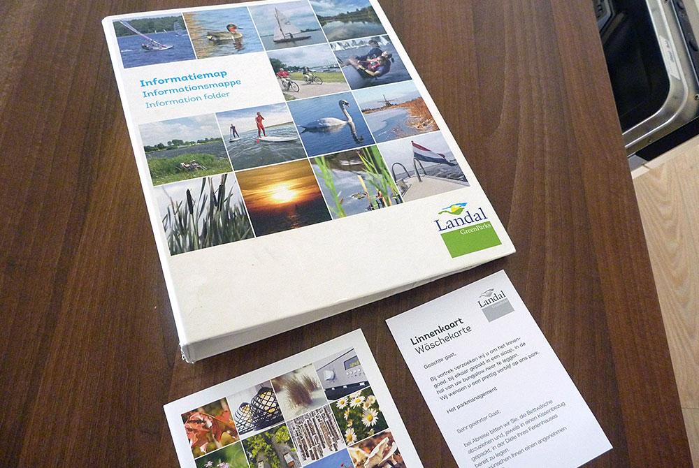 Informatiemap, Landal Waterparc Veluwemeer