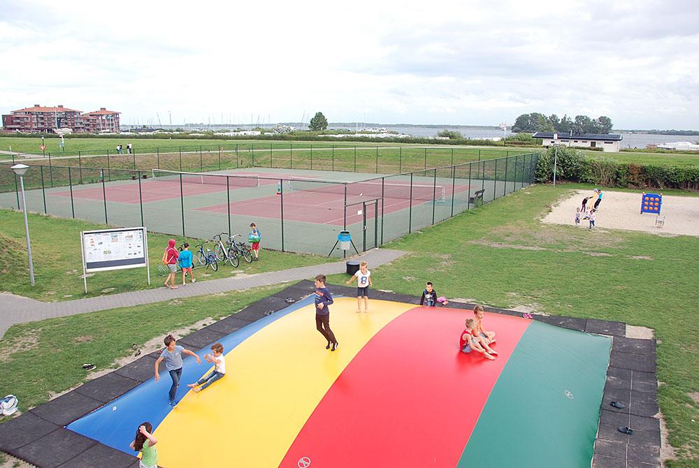 Tennisbanen, Landal Waterparc Veluwemeer