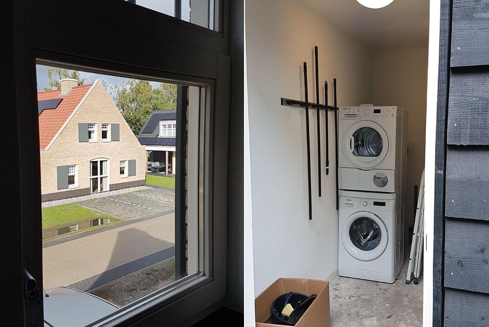 Opbergruimte in het vakantiehuis