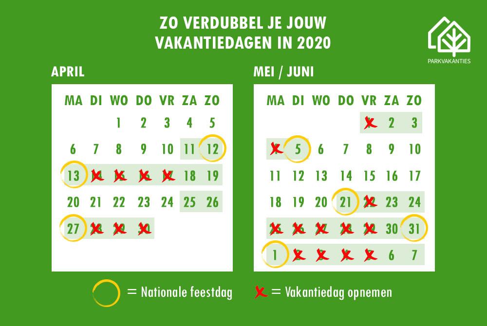 Vakantiedagen 2020