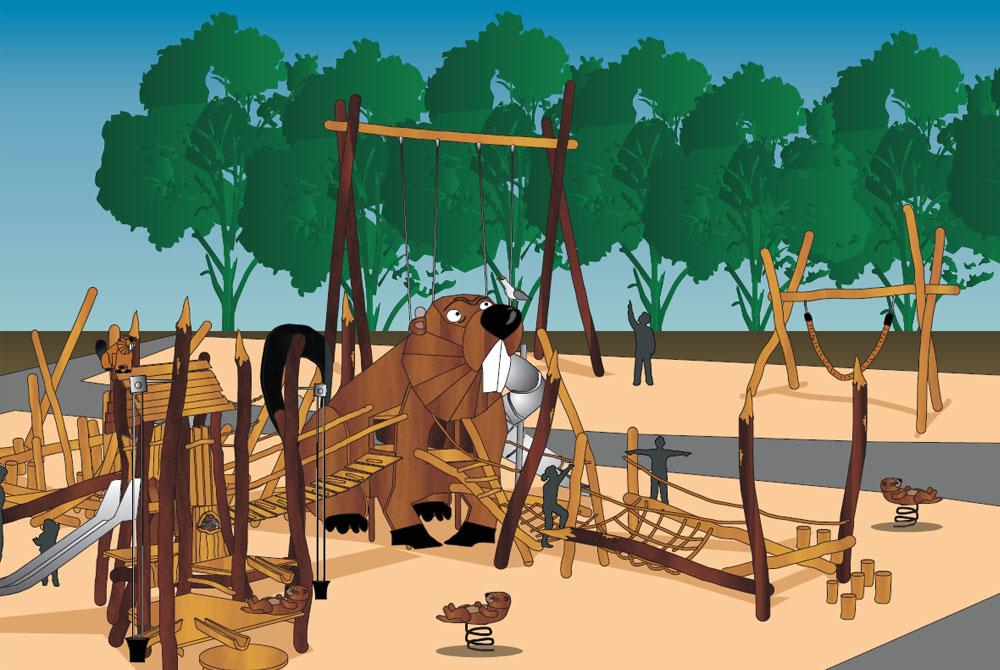 Nieuwe speeltuin voor Center Parcs De Eemhof