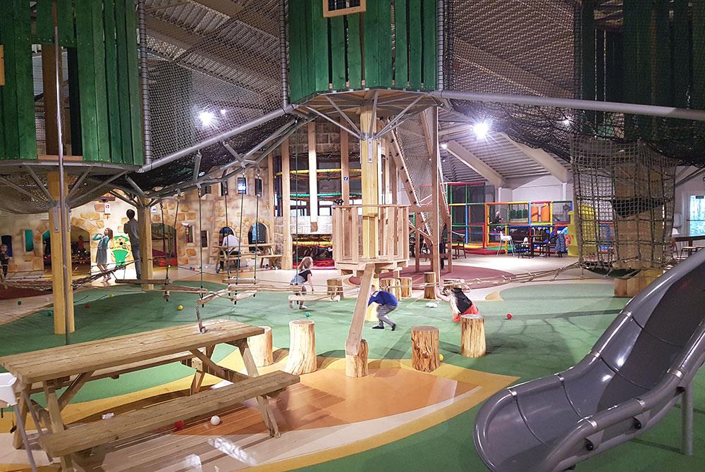 Indoor speelparadijs, Landal Rabbit Hill