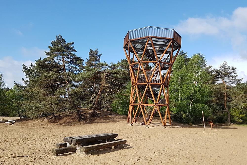 uitkijktoren bij Kootwijkerzand, Landal Rabbit Hill