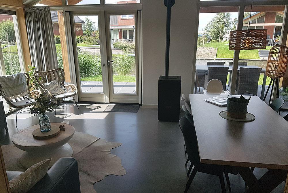 Het uitzicht vanuit ons huis, Tusken de Marren