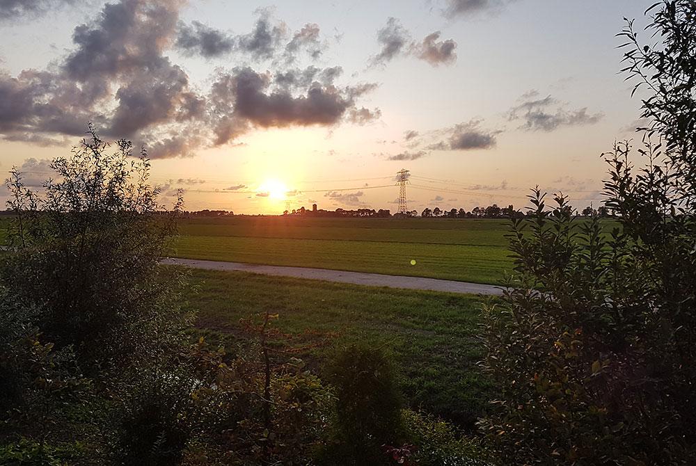 Friese landschap, Tusken de Marren