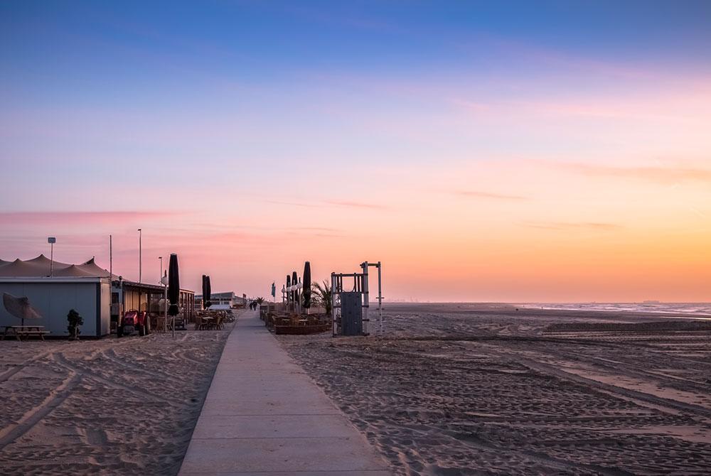 De stranden van Zuid-Holland