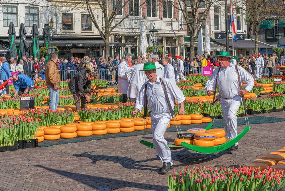 Kaasmarkt Alkmaar, Noord-Holland