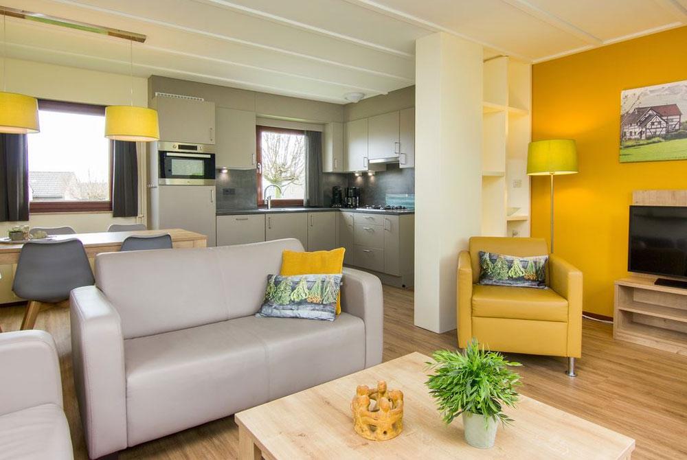 6-persoonsbungalow 6D1, Landal Reevallis