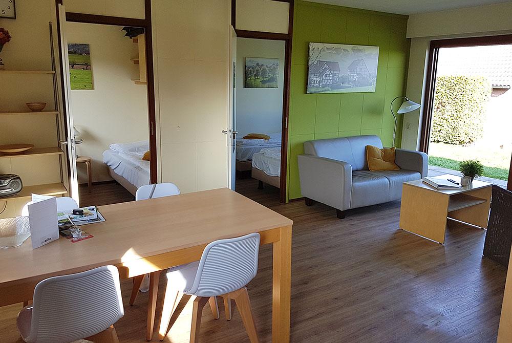Inrichting van de bungalow, Landal Reevallis