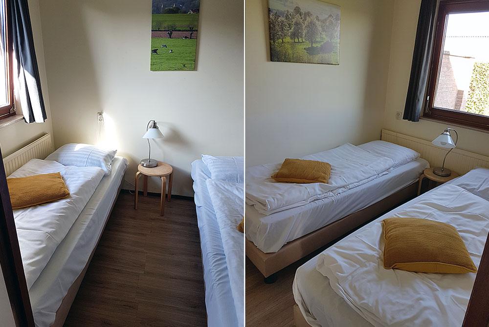 Slaapkamers in de bungalow