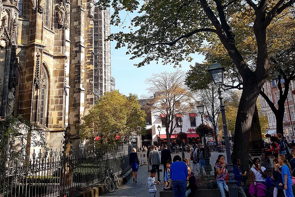 Münsterplatz in Aken, Landal Reevallis