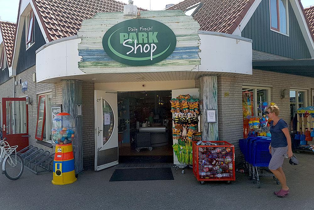 Parkshop supermarkt, Landal Sluftervallei