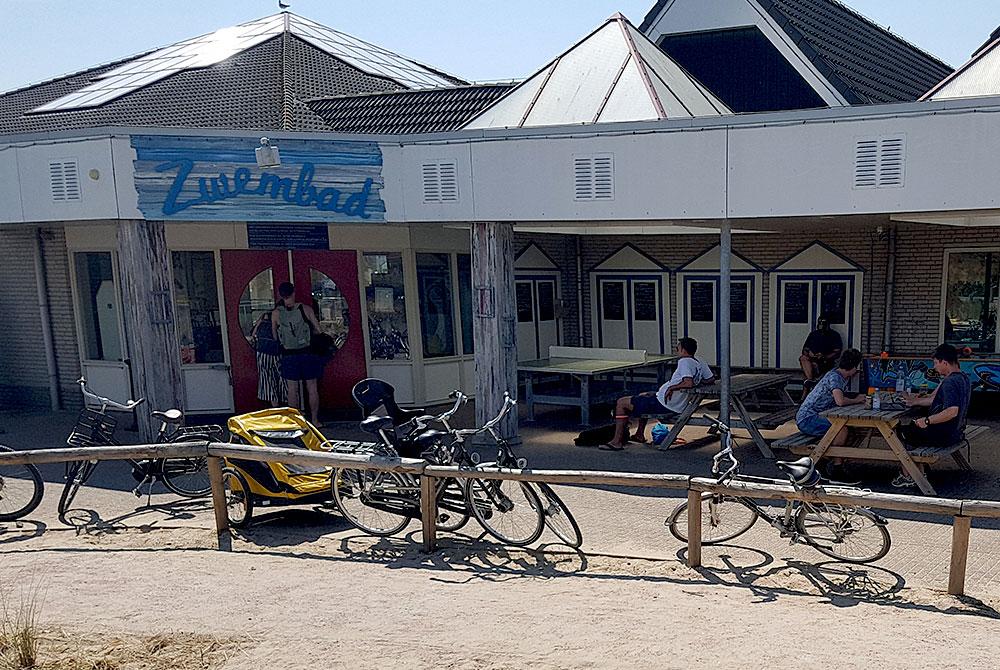 Ingang van het zwembad, Landal Sluftervallei