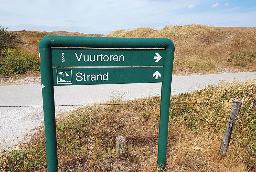 Strand en vuurtoren, Landal Sluftervallei