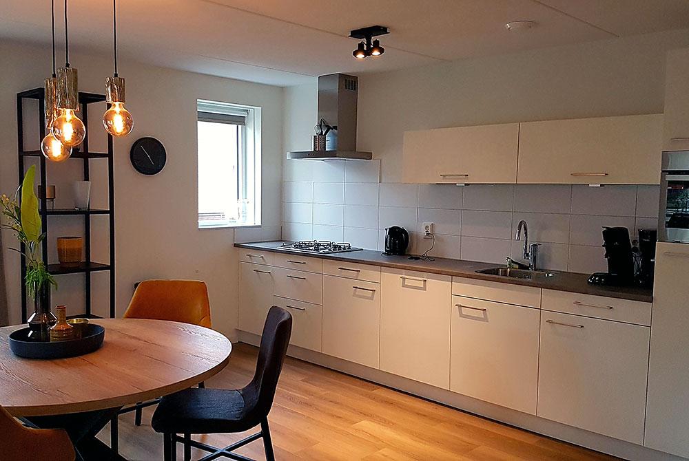 Keuken in de bungalow, Landal De Vers