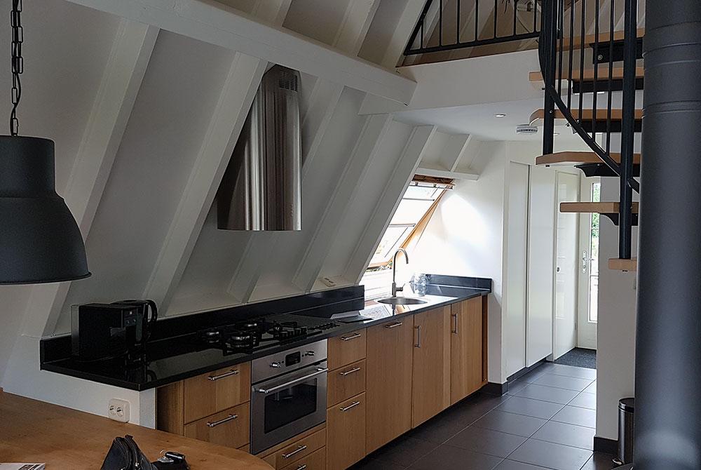 Keuken in het vakantiehuis, Hof van Salland