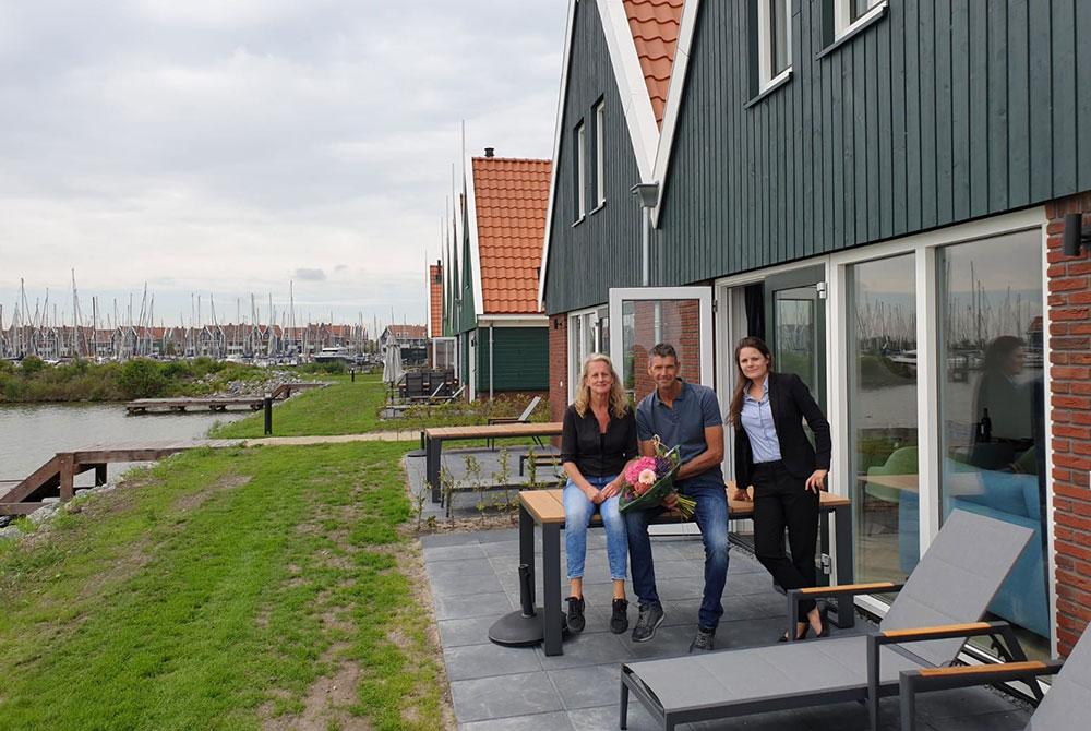 Eerste gasten Landal Volendam