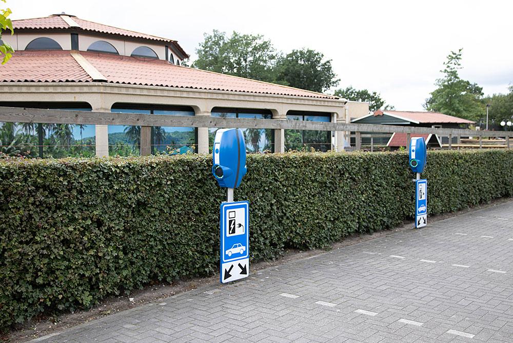 Laadpalen voor electrische auto's, Roompot Resort Arcen