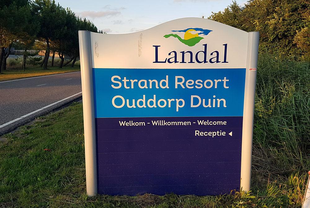 Landal Strand Resort Ouddorp Duin bord