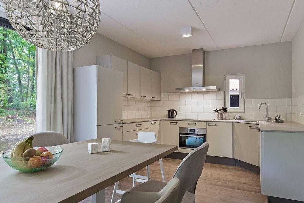 Keuken in de 12-persoonsbungalow 12L, Landal Rabbit Hill