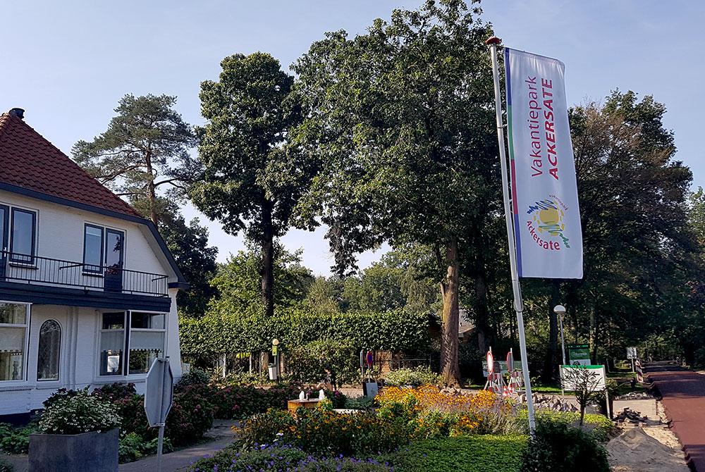 Entree, Vakantiepark Ackersate