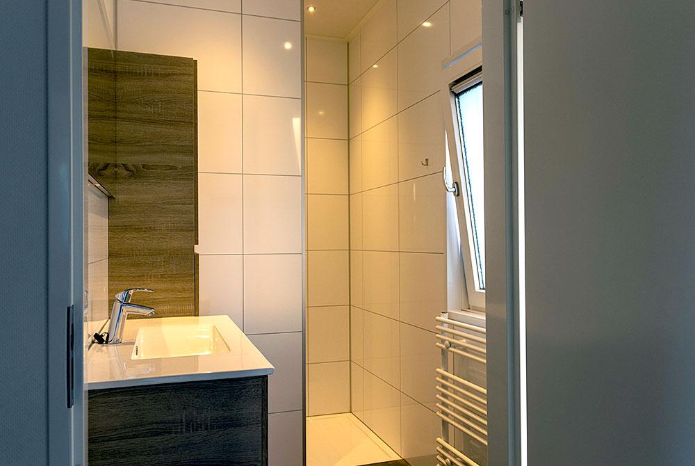 Badkamer in de Vakantievilla, Vakantiepark Ackersate