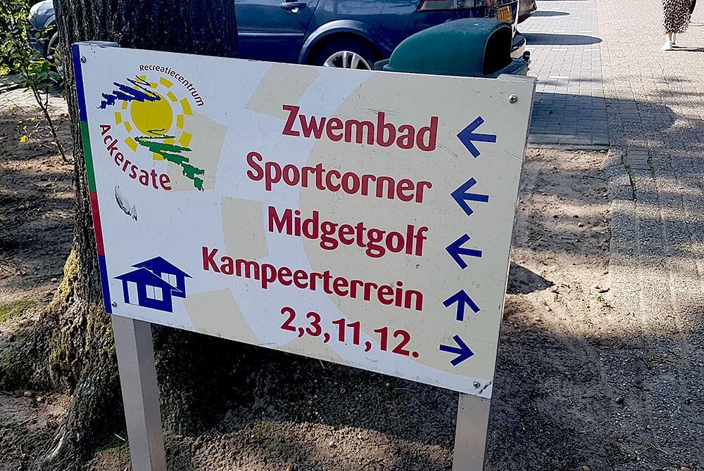 Faciliteiten, Vakantiepark Ackersate