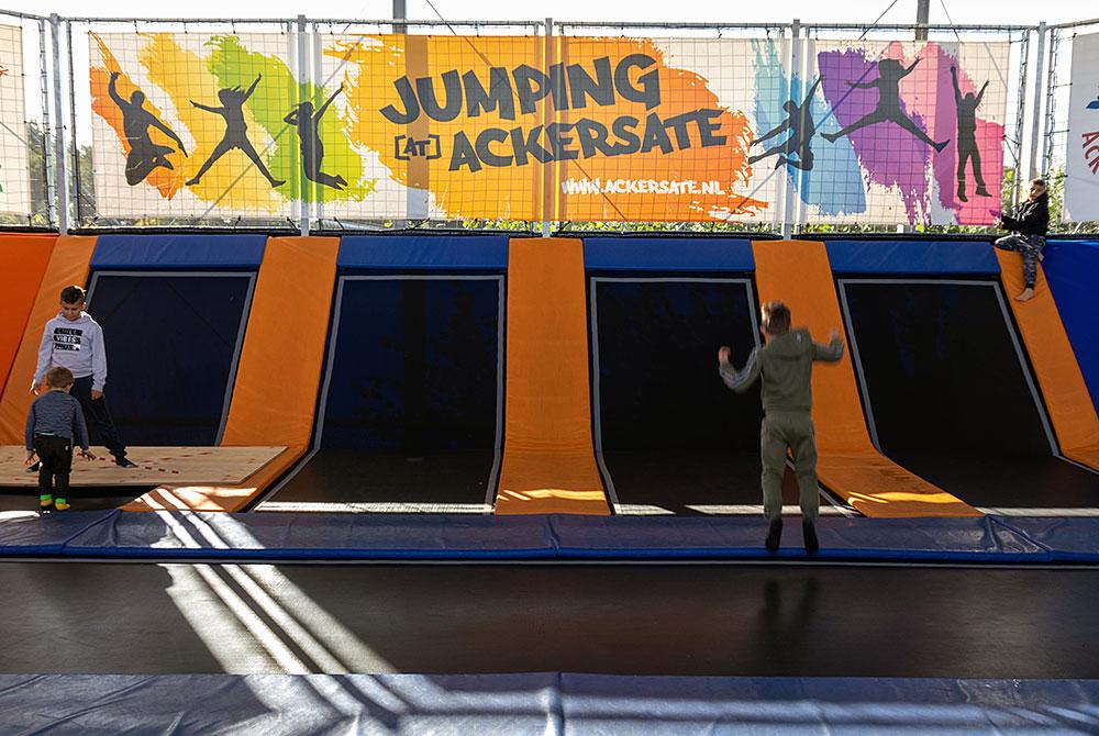 Trampoline, Vakantiepark Ackersate