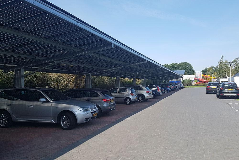 Parkeren, Vakantiepark Ackersate