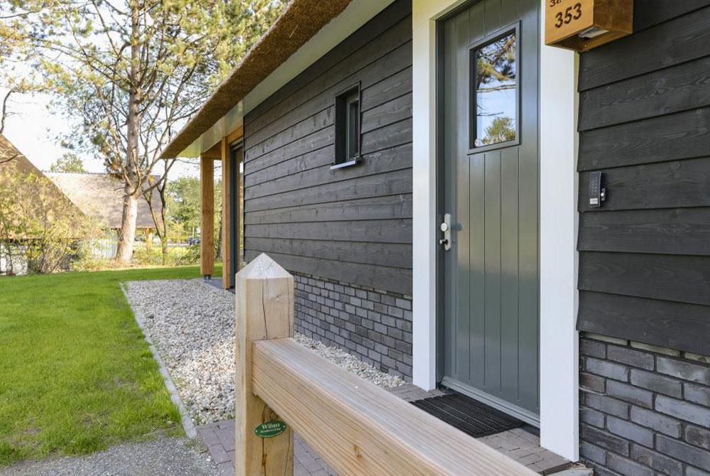 Ingang huis, Landal PUUR Exloo