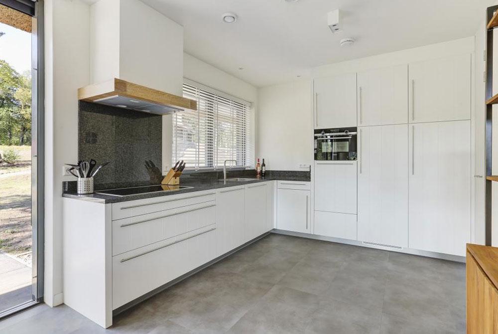 Keuken in de villa, Landal PUUR Exloo