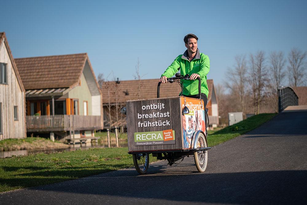 Landal eten laten bezorgen, thuiswerken