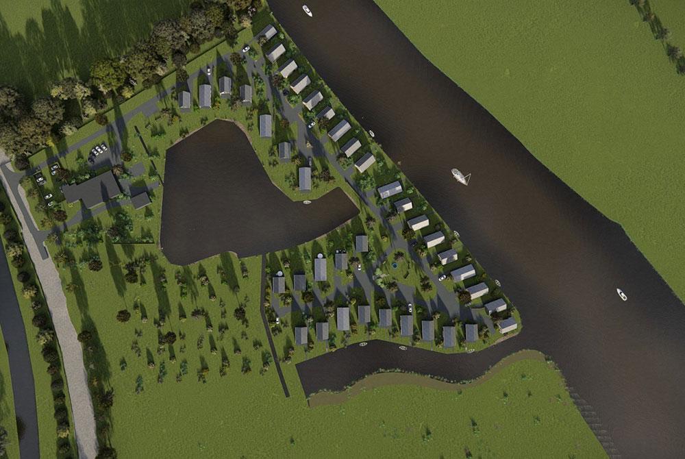 Landal Waterresort Blocksyl, plattegrond