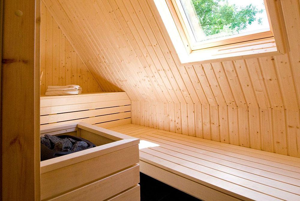 Hof van Salland, sauna bungalow