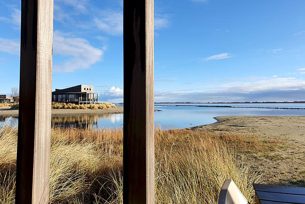 Uitzicht vanuit onze kamer, Oasis Punt-West Hotel & Beach Resort 