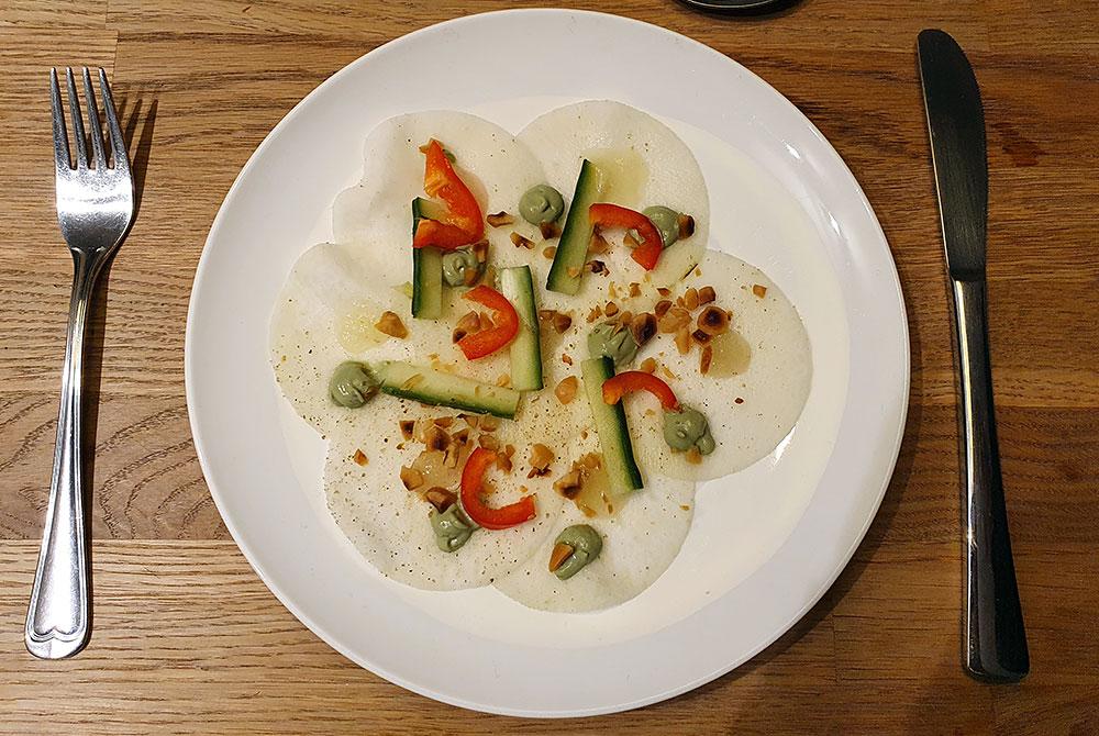Maaltijd uit het restaurant, Oasis Punt-West Hotel & Beach Resort  