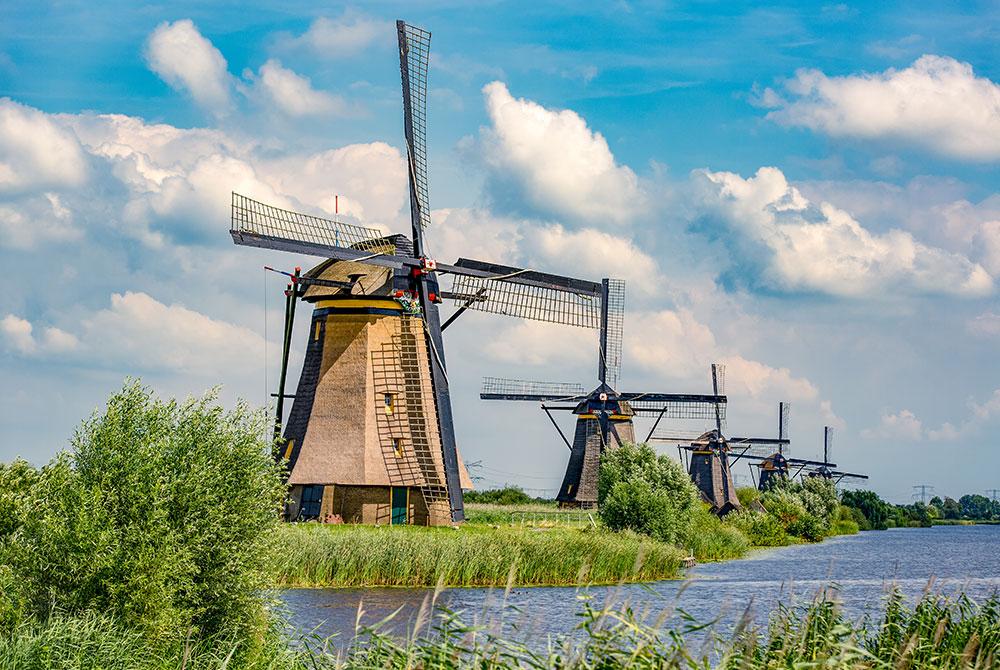 Wandelroute Kinderdijkpad, mooiste wandelroutes Nederland