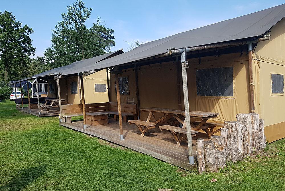 Kampeerdorp de Zandstuve, Verandalodge