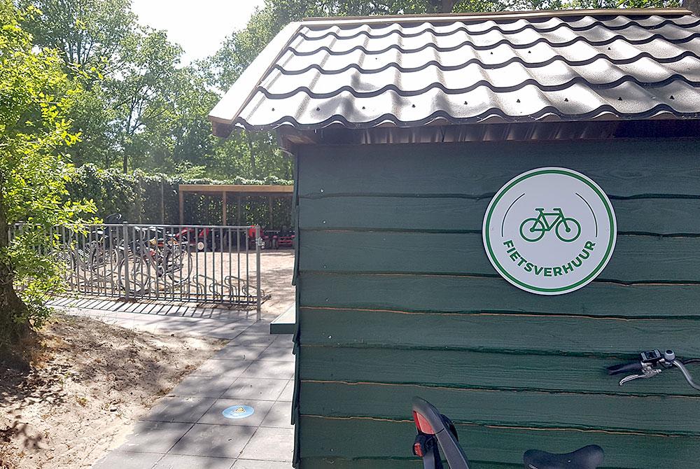 Fietsverhuur, Kampeerdorp de Zandstuve