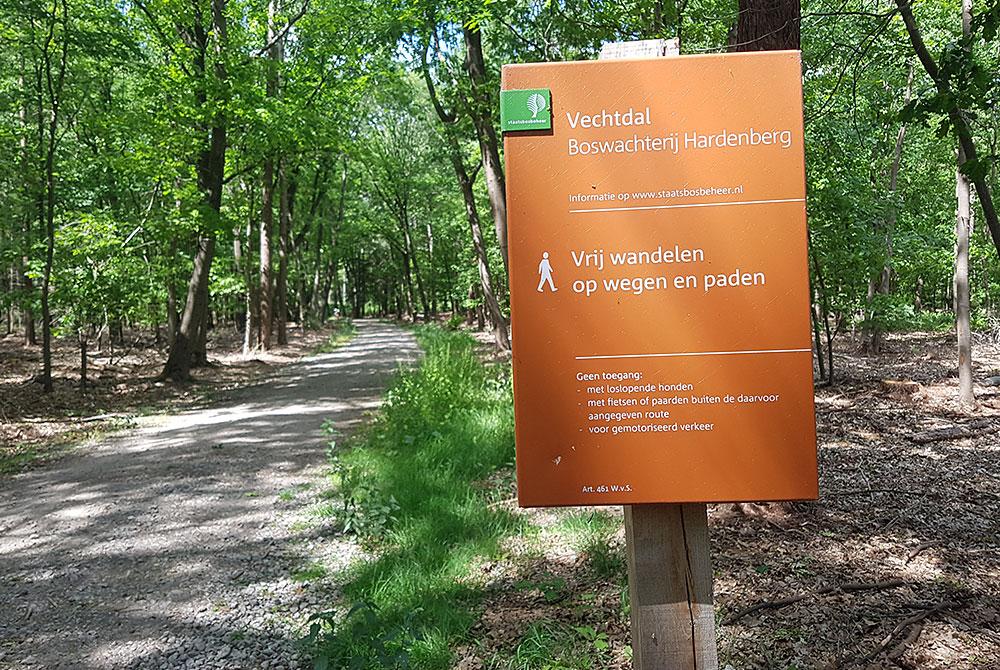 Vechtdal wandelen, Kampeerdorp de Zandstuve