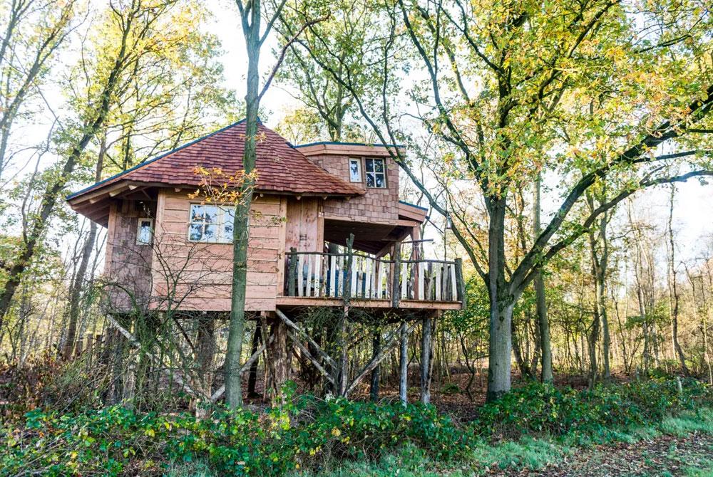 Boomhut in Echten