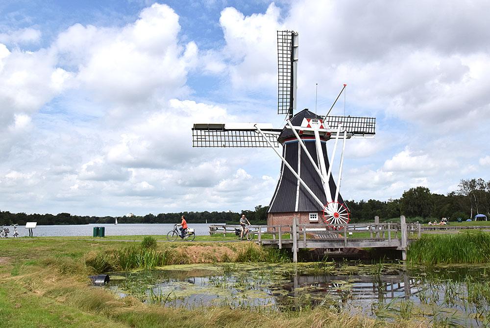 Paterswoldsemeerroute, fietsroute Drenthe