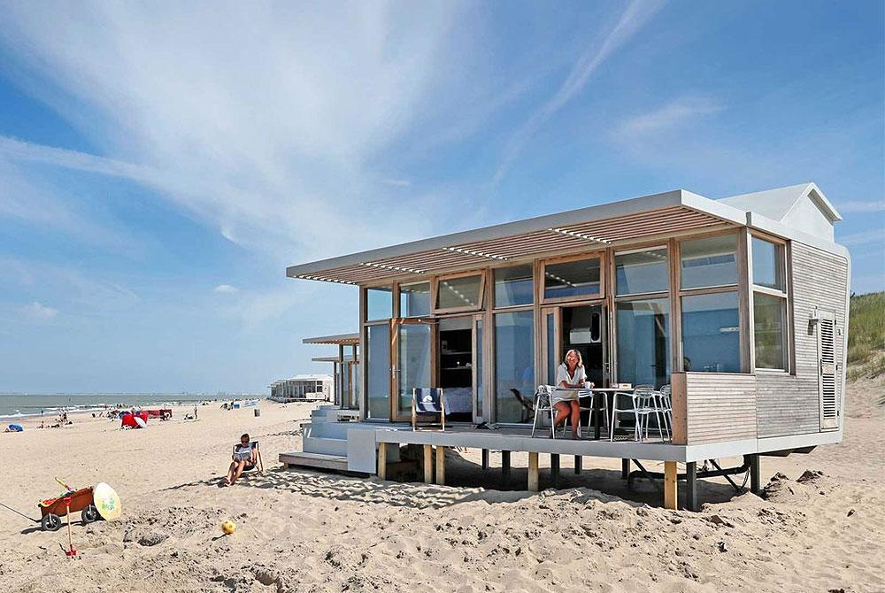 6-persoons strandhuisje in Cadzand